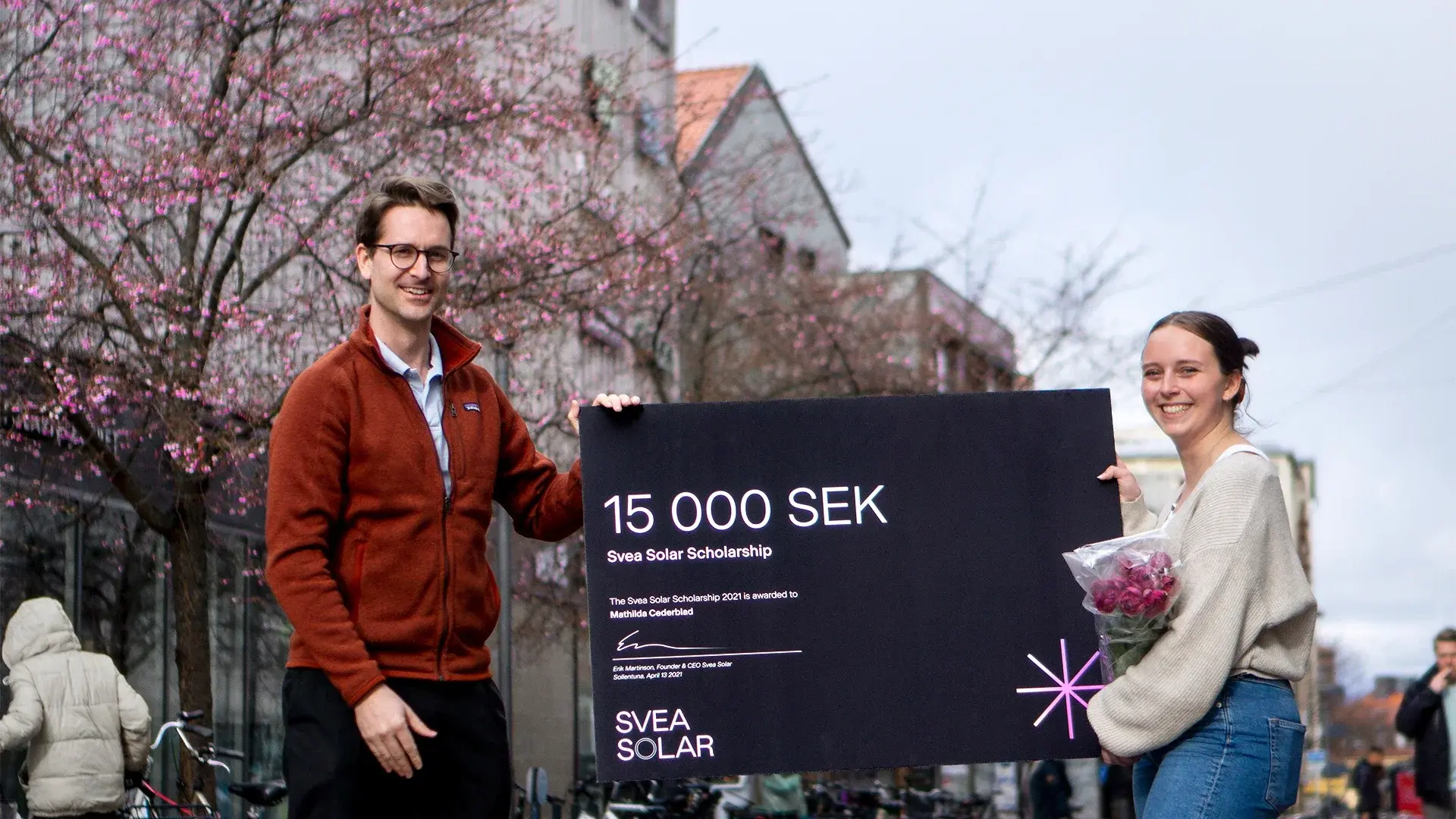 Grattis Mathilda – vinnare av Svea Solars stipendium 2021
