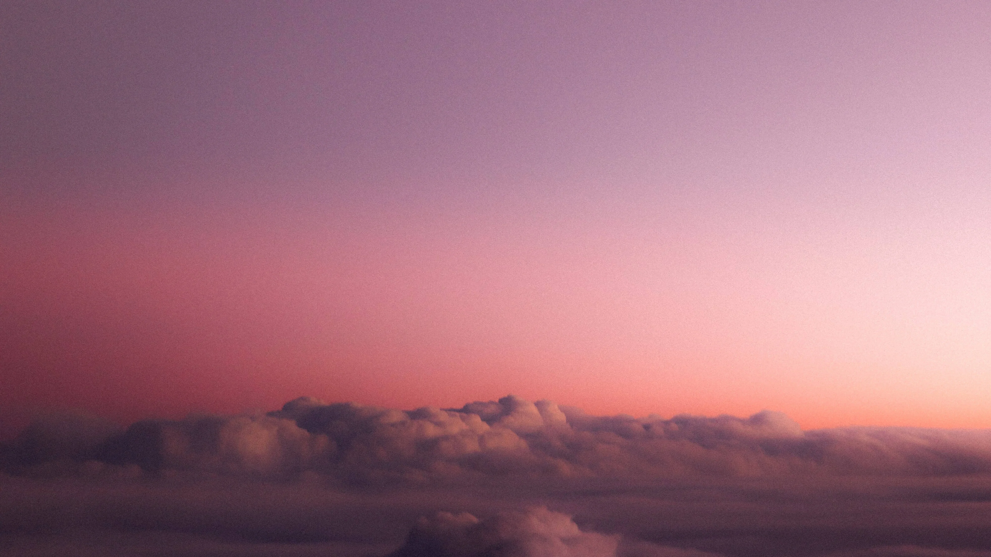 Background. Pink sky