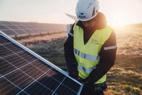 Svea Solar i markavtal om solparker på 500 MW