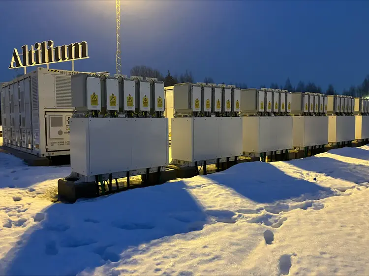 Norrbottens första batteripark i drift