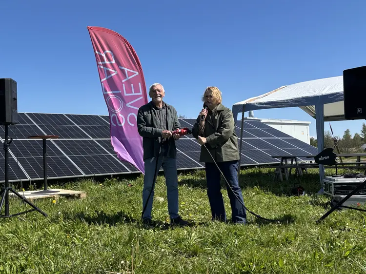 Här invigs Sveriges största energigemenskap