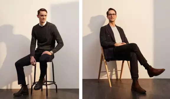 I fondatori di Svea Solar, Björn & Erik