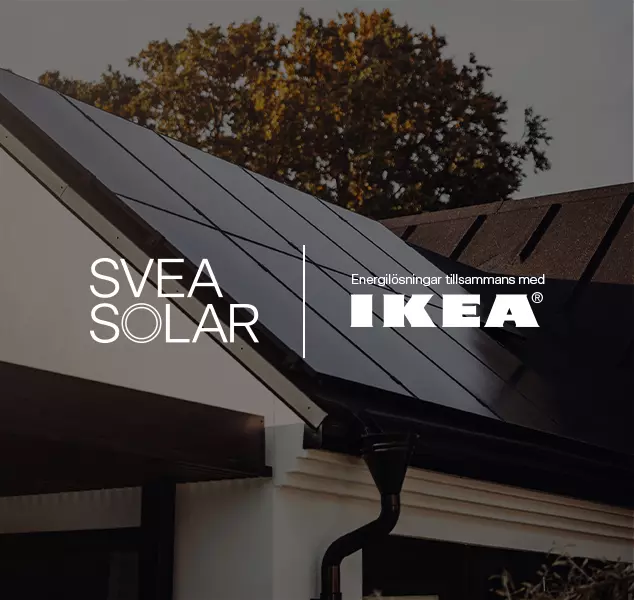Svea Solar and Ikea collaboration logos