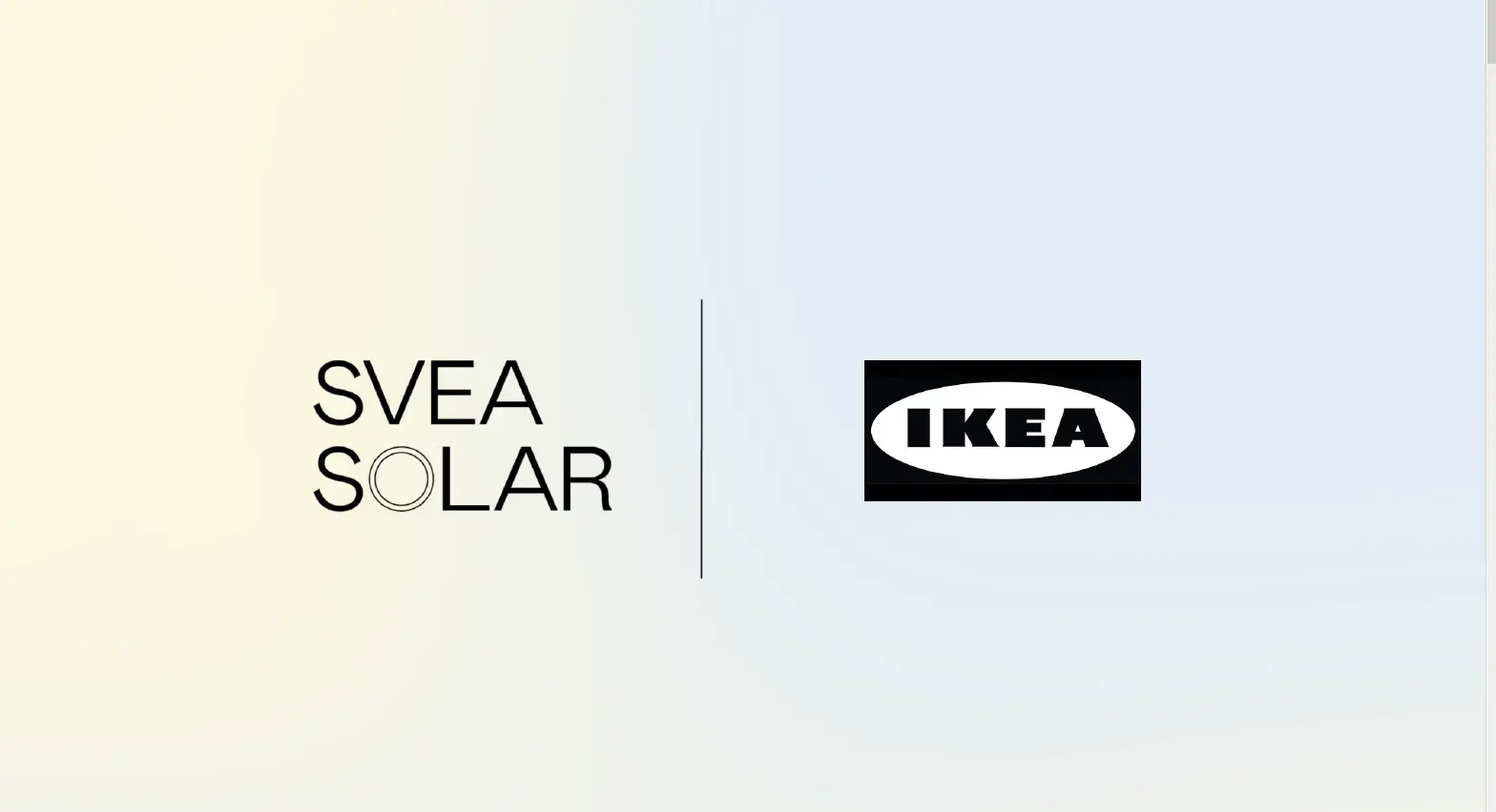 Svea Solar x IKEA