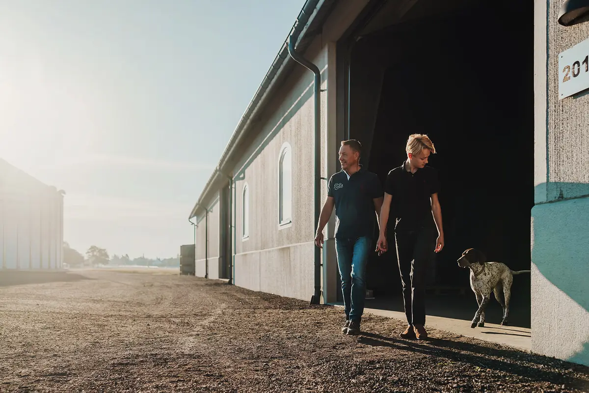 Solen har blivit viktig skörd för släktgården